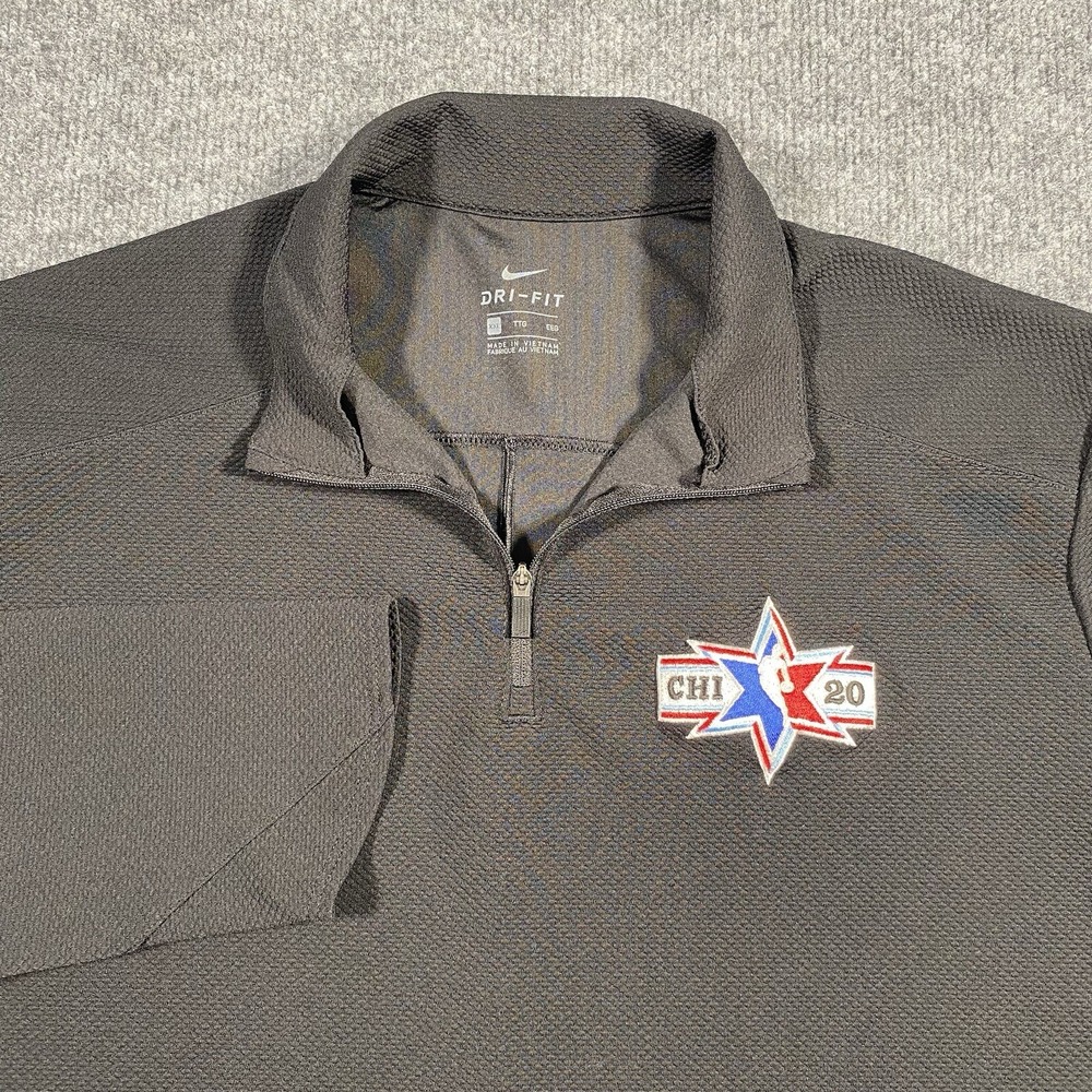 Nike Womens 2XL Dri Fit UV Golf Pullover 1/4 Zip Chicago 2020 NBA All Star Game
